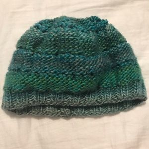 Hand knitted hat